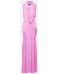 David Koma - Semi-Sheer Gown - Lyst