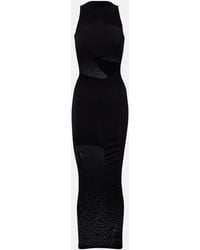 Wolford - Shade Paneled Midi Dress - Lyst