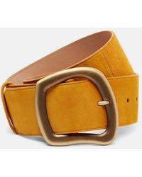 Gabriela Hearst - Simone Suede Belt - Lyst