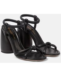 Gianvito Rossi - Cassis Leather Sandals - Lyst