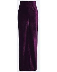 Maison Margiela - Velvet Maxi Skirt - Lyst