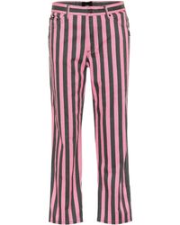 Marc Jacobs Mid-Rise Straight Jeans The St. Mark's - Pink