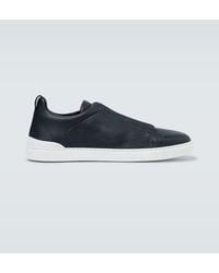 ZEGNA - Sneakers in pelle - Lyst