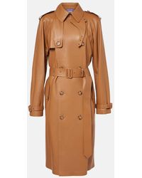 Ralph Lauren - Trenchcoat Niles Aus Leder - Lyst