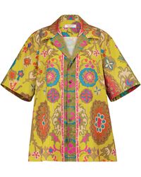 Valentino Bedrucktes Hemd aus Baumwolle - Mehrfarbig