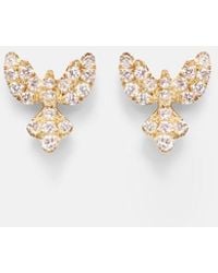Anita Ko - 18Kt Earrings With Diamonds - Lyst
