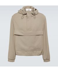 Ami Paris - Jacke Aus Twill - Lyst