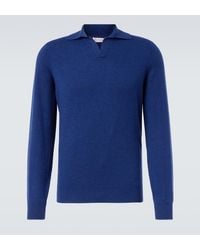 Brunello Cucinelli - Cashmere Polo Sweater - Lyst