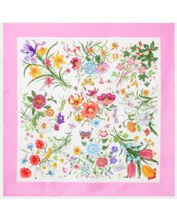 Gucci - Sciarpa Flora - Lyst