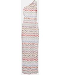 Missoni - Zigzag Crochet Maxi Dress - Lyst