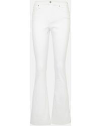 7 For All Mankind - Jean flare Ali a taille haute - Lyst
