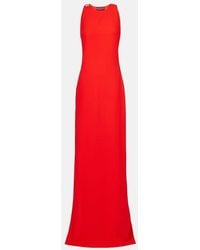 Gucci - Gg Crystal-Embellished Crepe Gown - Lyst