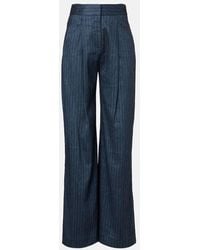 Veronica Beard - Pantaloni Rimini A Gamba Larga - Lyst