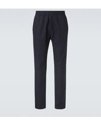 Sunspel - Cotton Straight Pants - Lyst