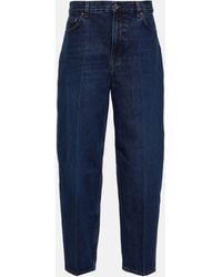 Totême - Mid-rise Tapered Jeans - Lyst