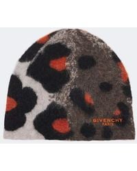 Givenchy - Jacquard-Muetze Aus Einem Alpaka-Wollgemisch - Lyst