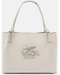 Etro - Libra Large Leather Tote Bag - Lyst
