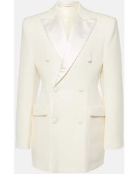 Wardrobe NYC - Miniabito blazer in lana - Lyst