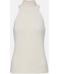 Lisa Yang - Freya Knitted Cashmere Tank Top - Lyst