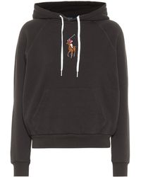 ralph lauren fleece hoodie women's