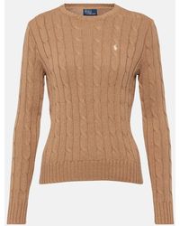 Polo Ralph Lauren - Polo-Pony-Motif Cotton Jumper - Lyst