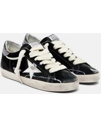 Golden Goose - Super Star Ltd Suede Sneakers - Lyst