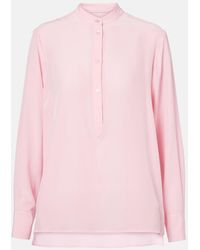 Stella McCartney - Iconic Silk Shirt - Lyst