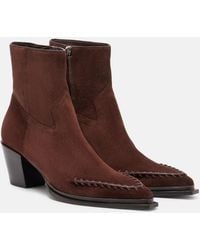 Jimmy Choo - Cece 60 Suede Ankle Boots - Lyst