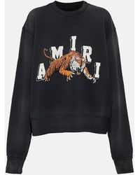 Amiri - Sweatshirt Vintage Tiger aus Baumwolle - Lyst