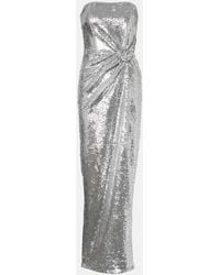 Roland Mouret - Robe Mit Pailletten - Lyst