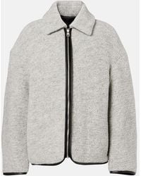 JW Anderson - Wool And Cotton-Blend Jacket - Lyst
