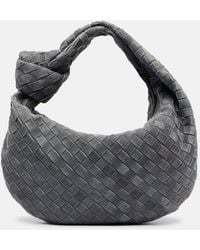Bottega Veneta - Jodie Intrecciato Medium Suede Tote Bag - Lyst