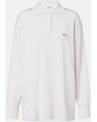Loewe - Double L Cashmere Blend Polo Sweater - Lyst