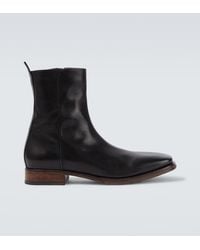 Acne Studios - Bebe Leather Ankle Boots - Lyst