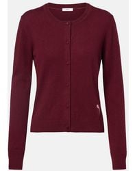 Erdem - Embroidered Cashmere And Wool Cardigan - Lyst