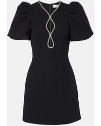 Rebecca Vallance - Verziertes Minikleid Estella Aus Crepe - Lyst