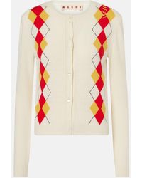 Marni - Virgin Wool Cardigan - Lyst