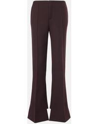 Chloé - Wool Wide-Leg Pants - Lyst