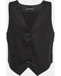 Sir. The Label - Gilet in misto lino - Lyst