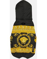 Versace Mantel fuer Hunde Medusa - Schwarz
