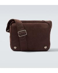 Loewe - Pebble Medium Leather Messenger Bag - Lyst