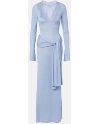 AYA MUSE - Lace-Trimmed Maxi Dress - Lyst