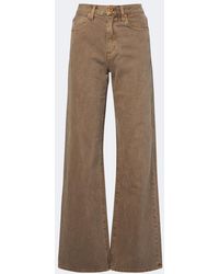 SLVRLAKE Denim - Grace Wide-Leg Jeans - Lyst