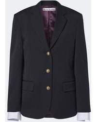 Acne Studios - Layered Wool Blazer - Lyst