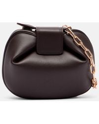 Gabriela Hearst - Pochette Soft Demi En Cuir - Lyst