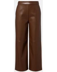 Max Mara - Cropped Straight Pants - Lyst