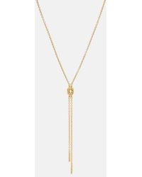 TOTEME - 24Kt-Plated Chain Necklace - Lyst