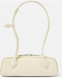 Alaïa - Le Teckle Small Leather Shoulder Bag - Lyst