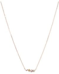 Suzanne Kalan Rainbow Firework 18kt Rose Gold And Diamond Necklace Necklace - Multicolour