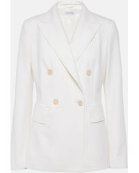 Max Mara - Osanna Virgin Wool Gabardine Blazer - Lyst